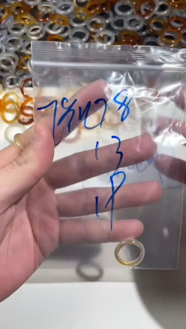 【闪购商品】玛瑙/玉髓戒圈未镶嵌78.
