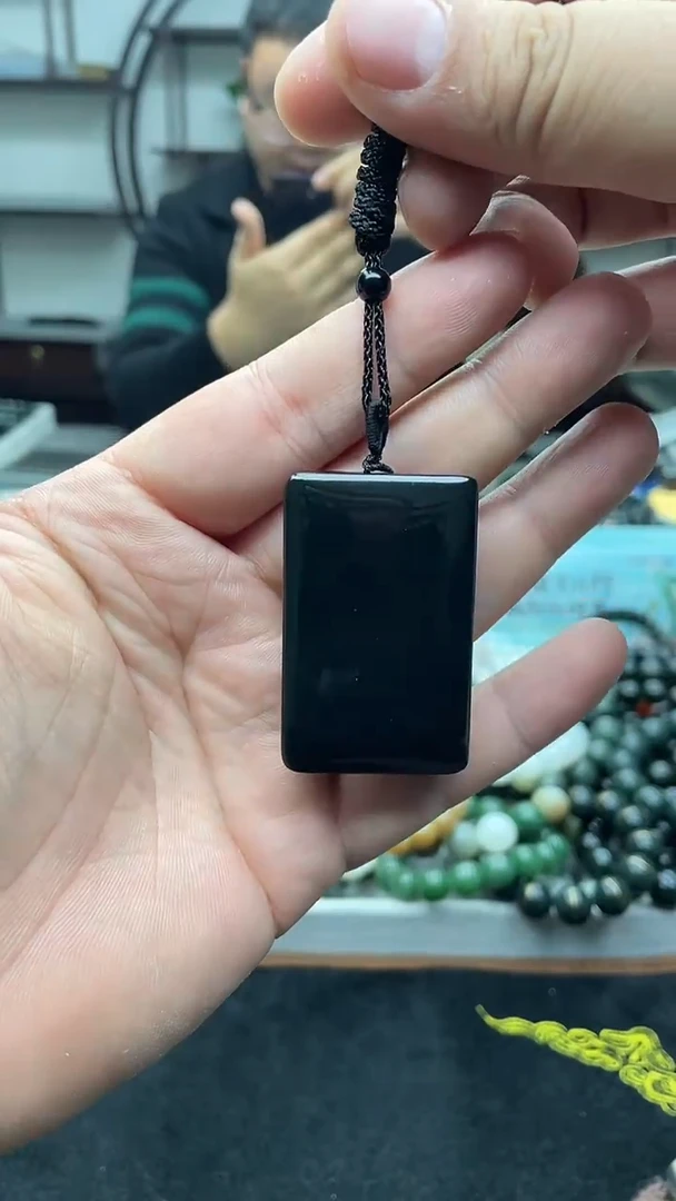 未镶嵌手串和田玉新疆塔县黑青