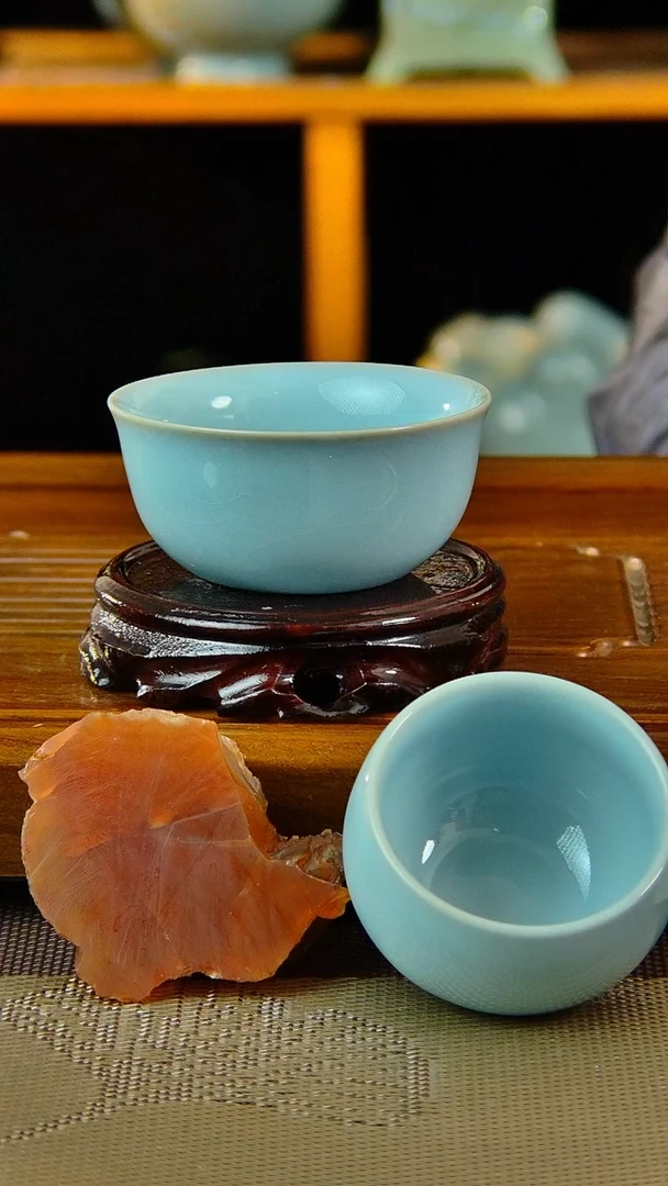 【闪购商品】专属闪购原矿原釉汝瓷福利杯