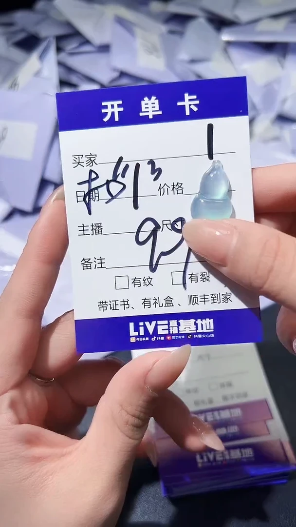 翡翠未镶嵌颈饰高端甄选（一物一图）1