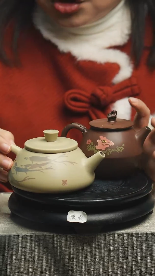 【闪购商品】壶2个建水紫陶壶微瑕223