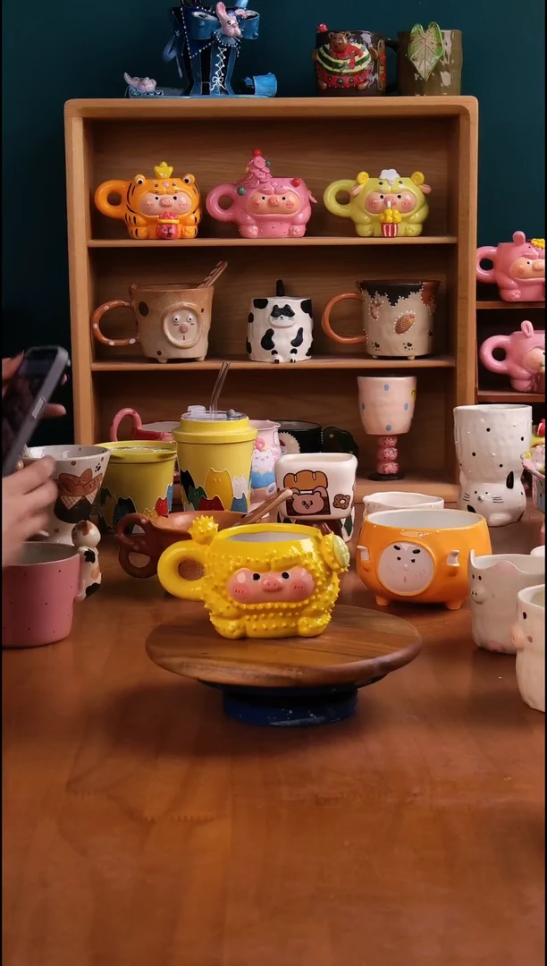 摆件陶景德镇原创手工陶瓷03