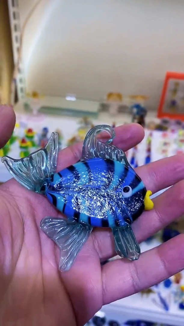 【闪购商品】琉璃手工艺品大鱼