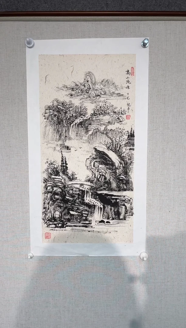 国画黄德中老师两平尺