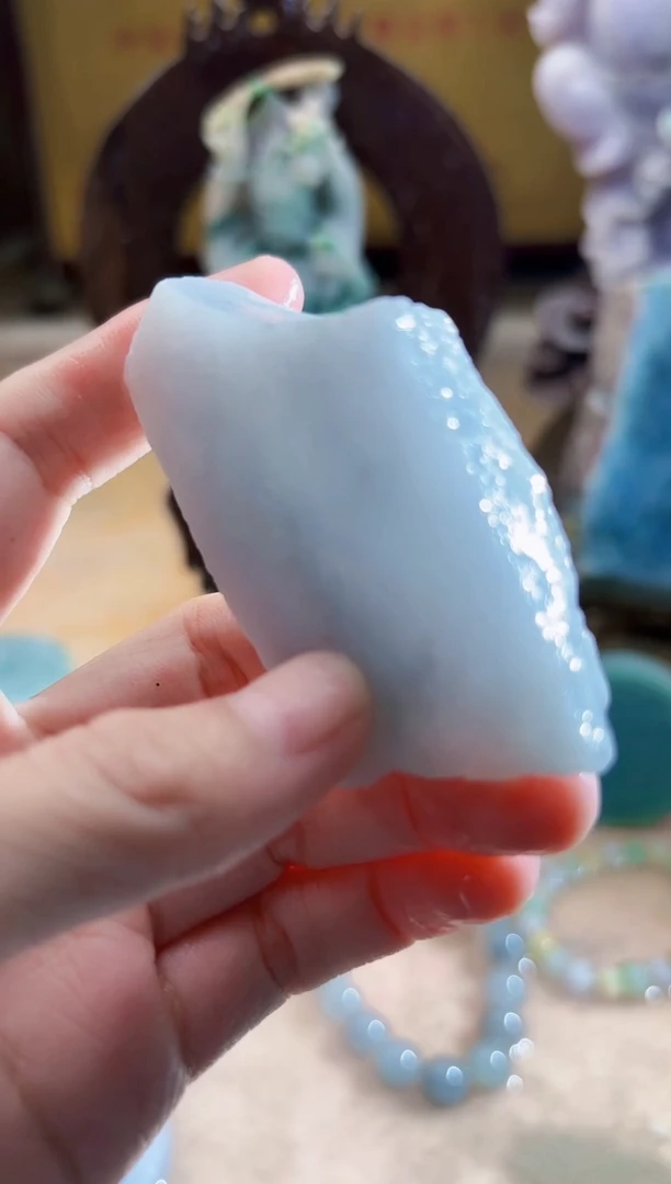 未镶嵌挂件翡翠A货柠优8125