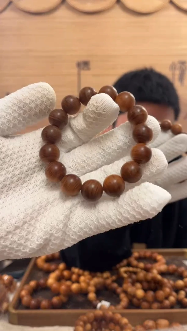 【闪购商品】柏木（崖柏）手串/手链15干黑油21.2