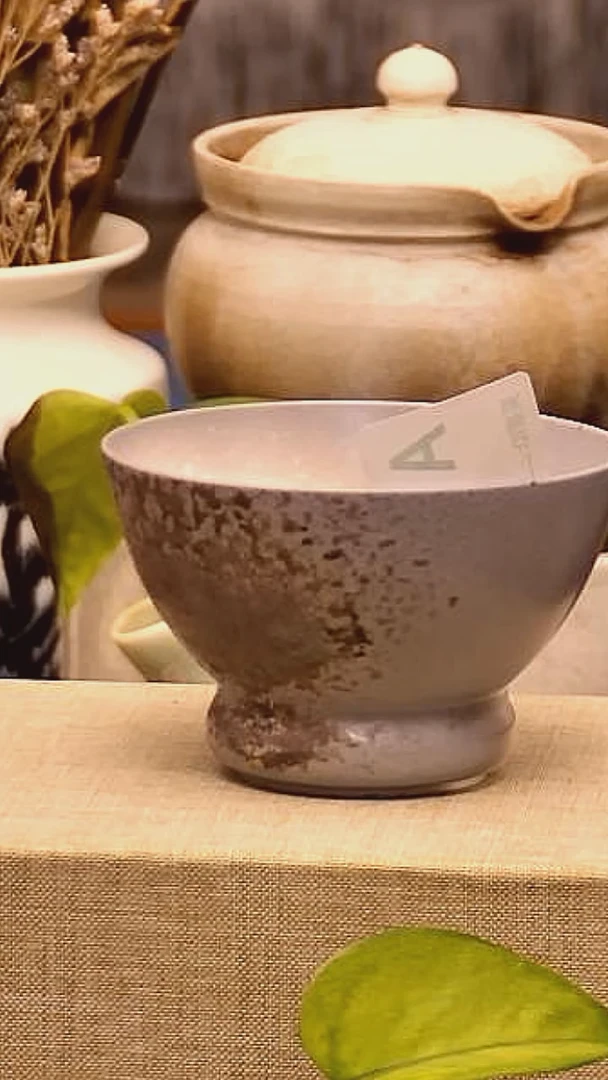福利子樵造像手作柴烧主人杯