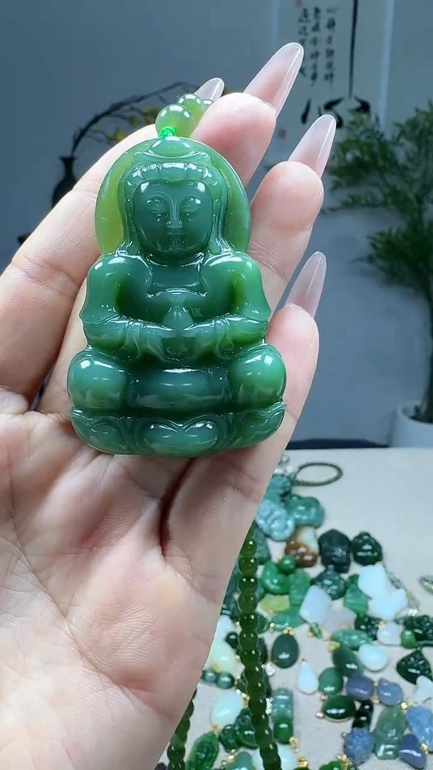 未镶嵌和田玉挂件1