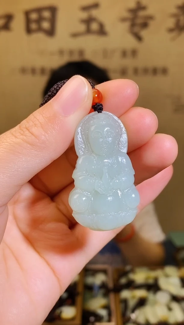 和田玉未镶嵌颈饰多样性随机发货拍一发一