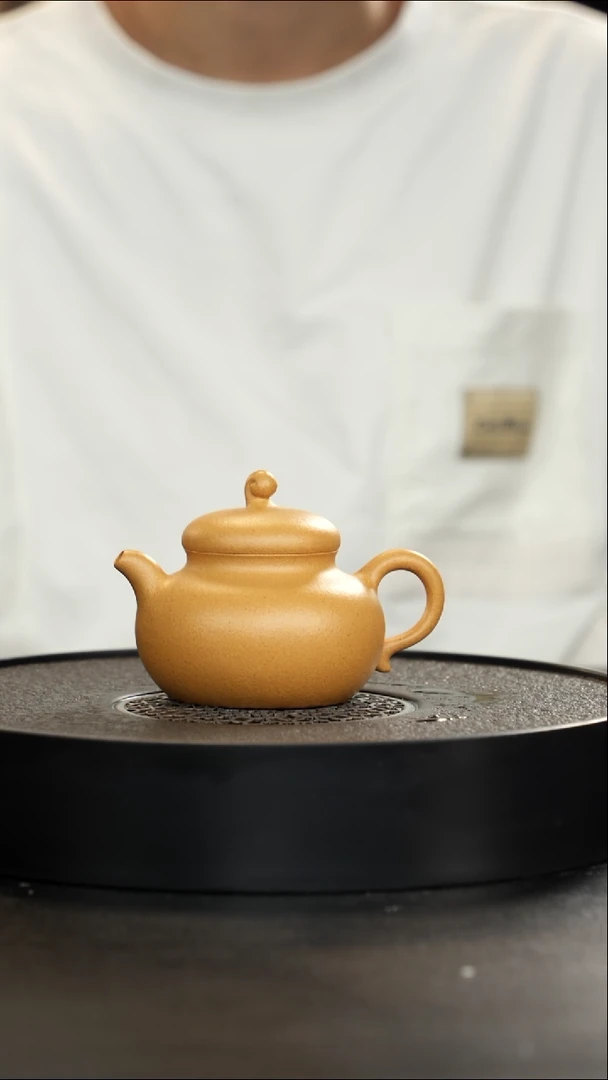 茶壶紫砂老宕口天花板黄金段葫芦大漏