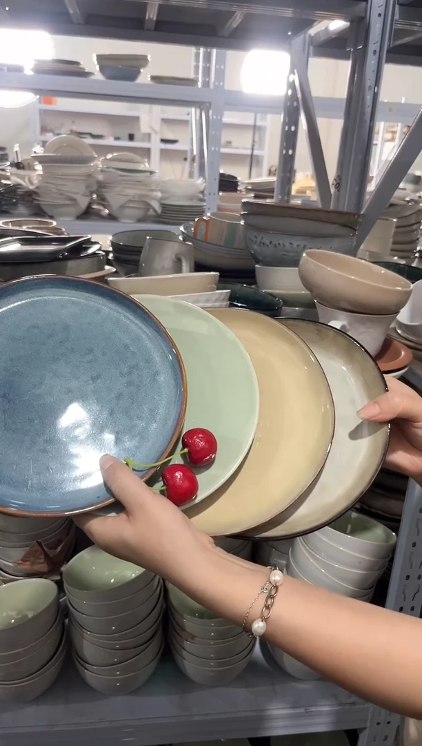 瓷片外贸尾货瑕疵满20包邮X4 特价小盘组合