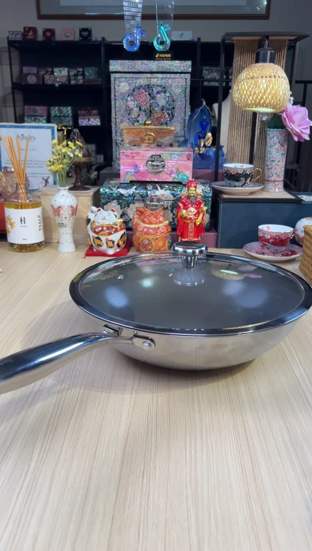 126红厨钛陶炒锅（30cm）
