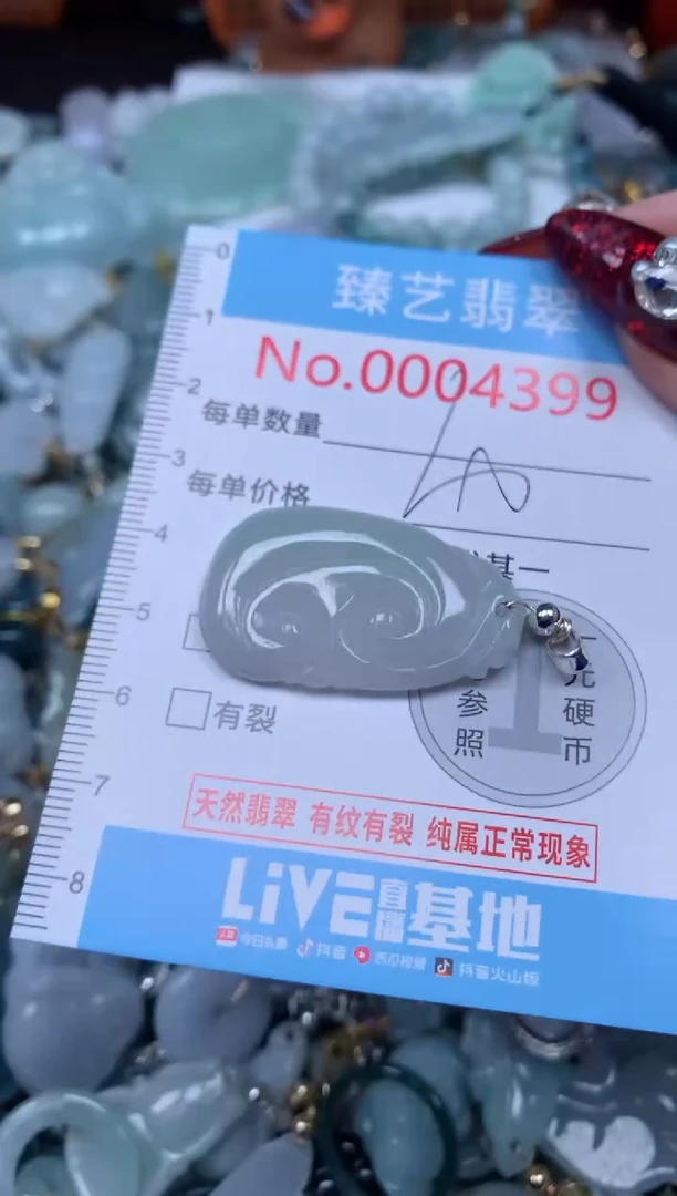 颈饰未镶嵌翡翠4399