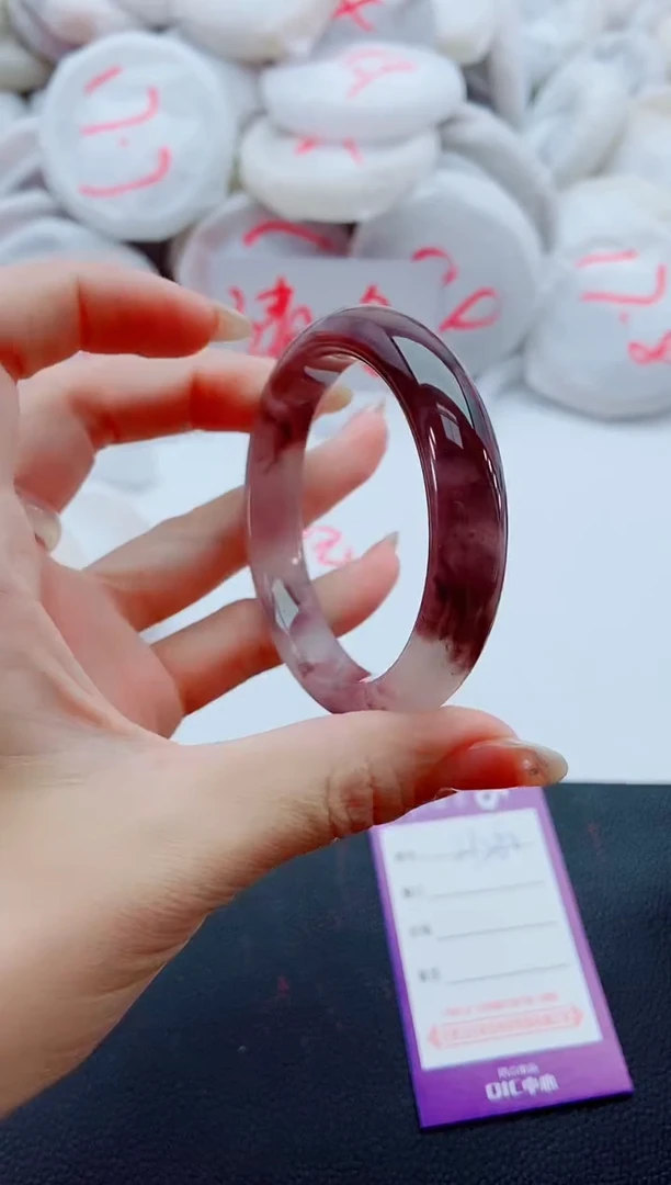 未镶嵌手镯石英质玉H260-56-57