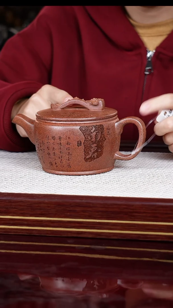 茶杯紫砂宜兴原矿紫砂 手工紫砂