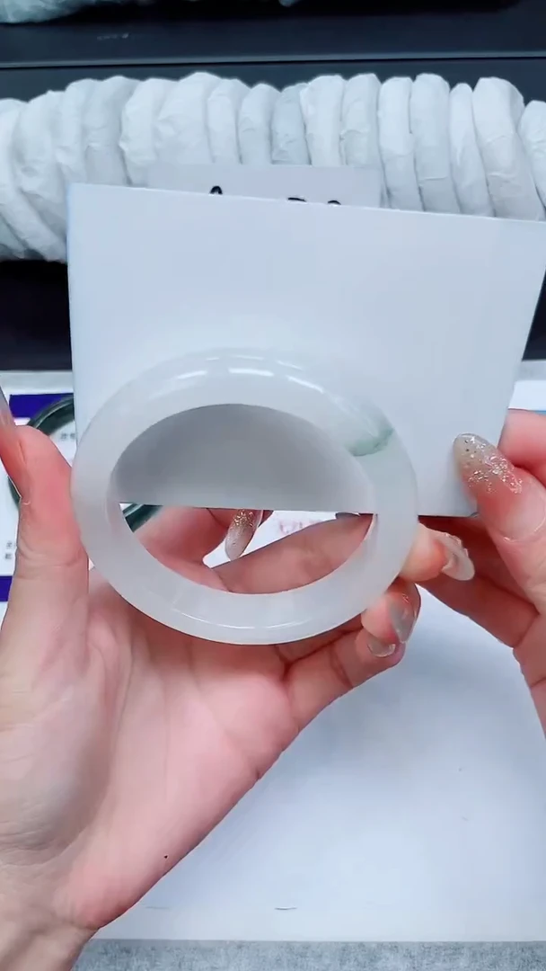 未镶嵌手镯石英质玉A5-57`58`59