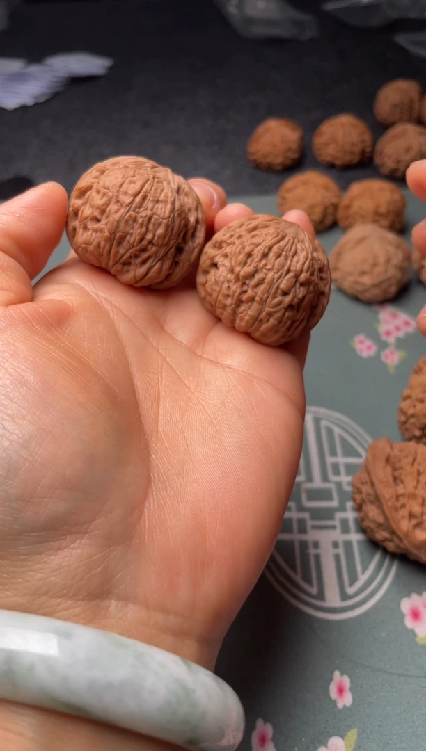 把件文玩核桃w222  平底锅36尺