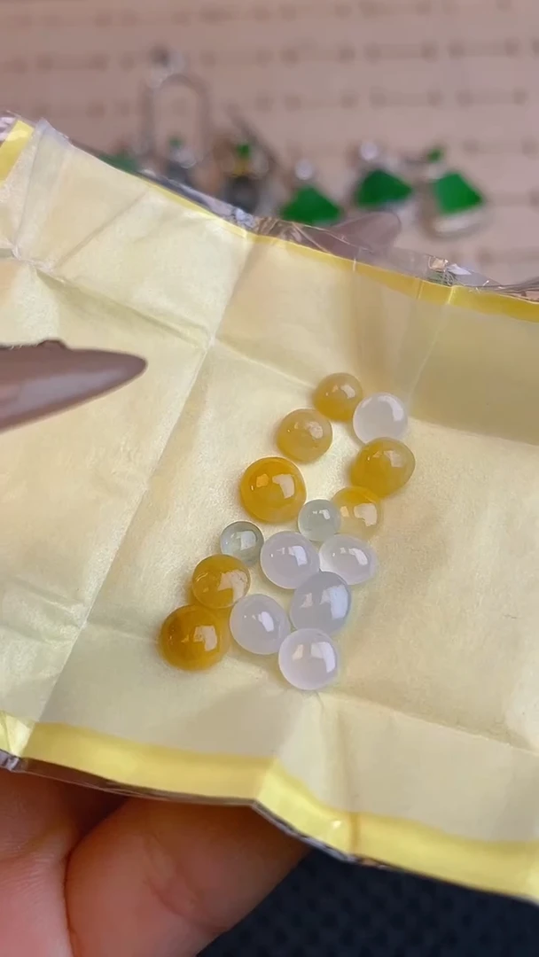 【闪购商品】定制翡翠未镶嵌天然A货翡翠73