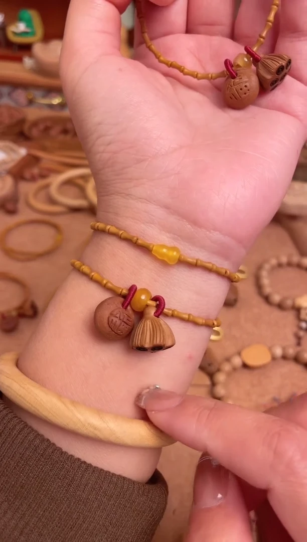 竹节手串一物一拍好运连连单圈