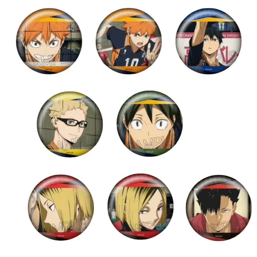 【拆盒】排球少年 百面相徽章第4弹 徽章盲盒