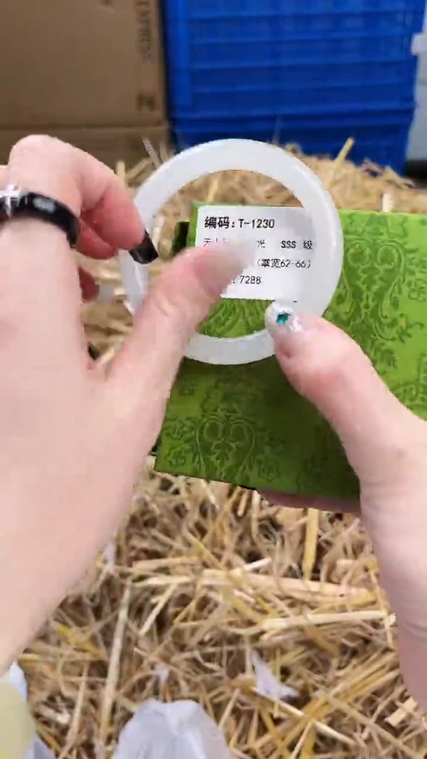 未镶嵌手镯石英质玉T-1230