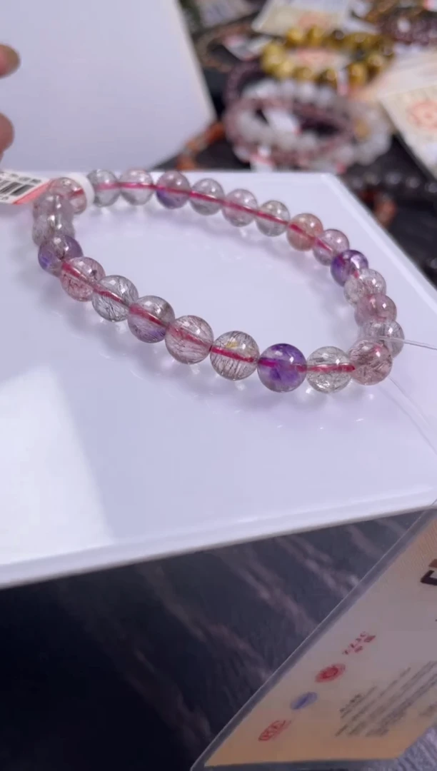 手链7.5+/x-521未镶嵌水晶超七