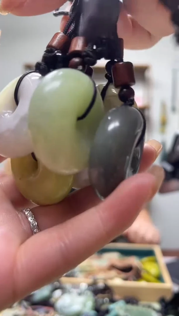 未镶嵌岫玉吊坠·多样性发货拍一发一