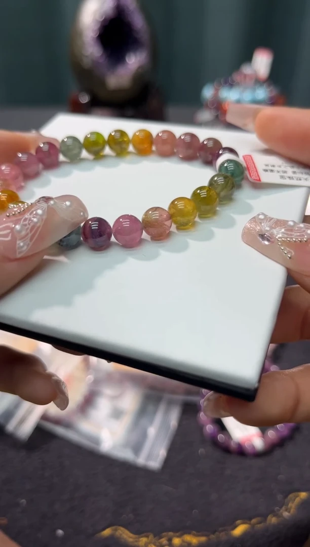 【闪购商品】碧玺手链未镶嵌80多样性发其一/7+