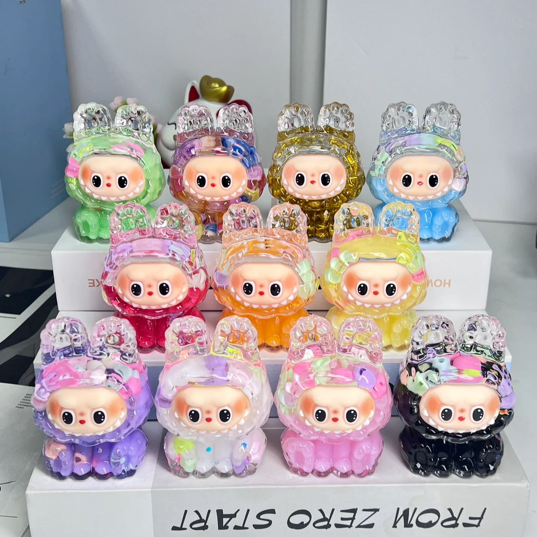 【拉布布个人单】碎碎冰 马卡龙拉布布可爱对碰玩具手工创意摆设