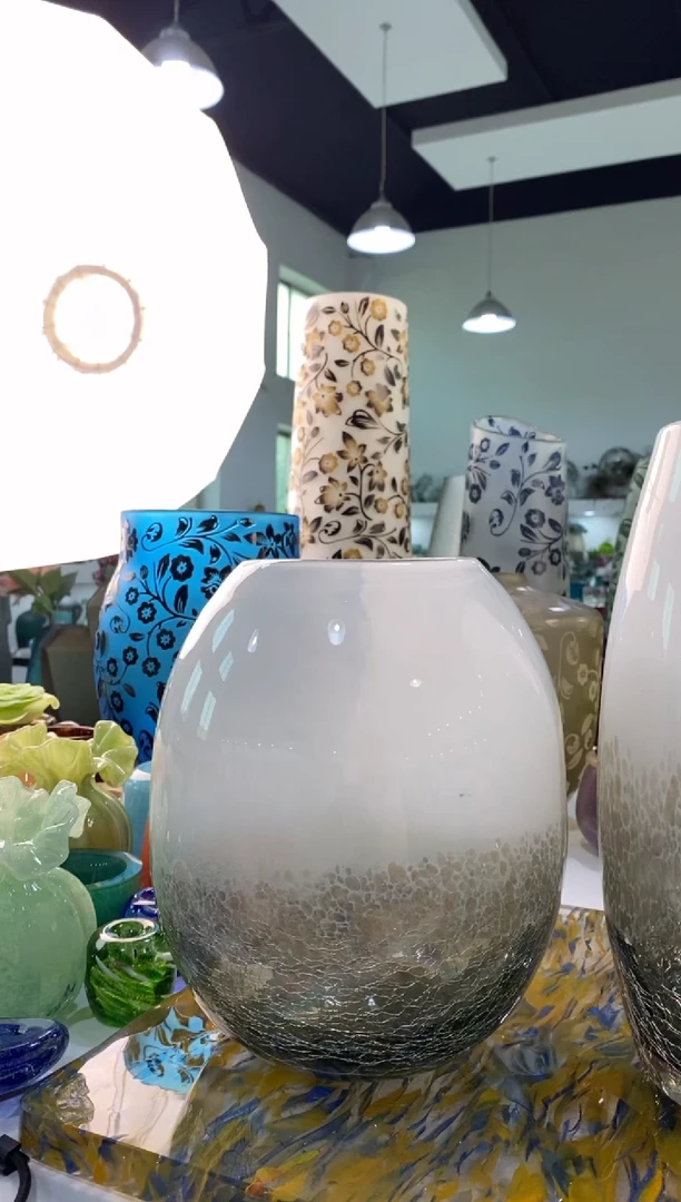 慕忆家手作琉璃花瓶