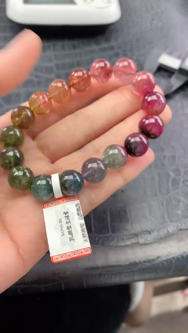 未镶嵌手串碧玺多样性发一条