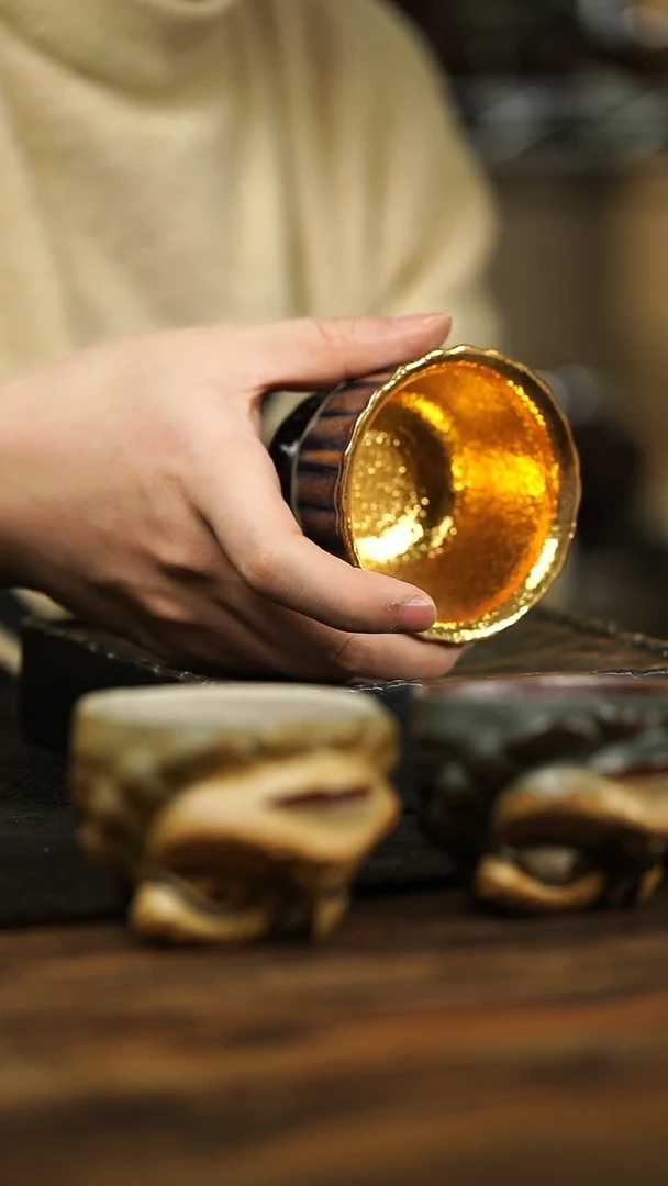 【闪购商品】紫砂茶杯66号金杯 任发其一
