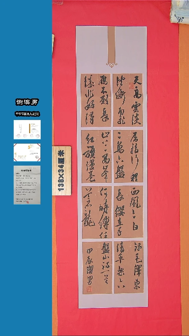 书法书法 谢澳男老师 精品 纯手写