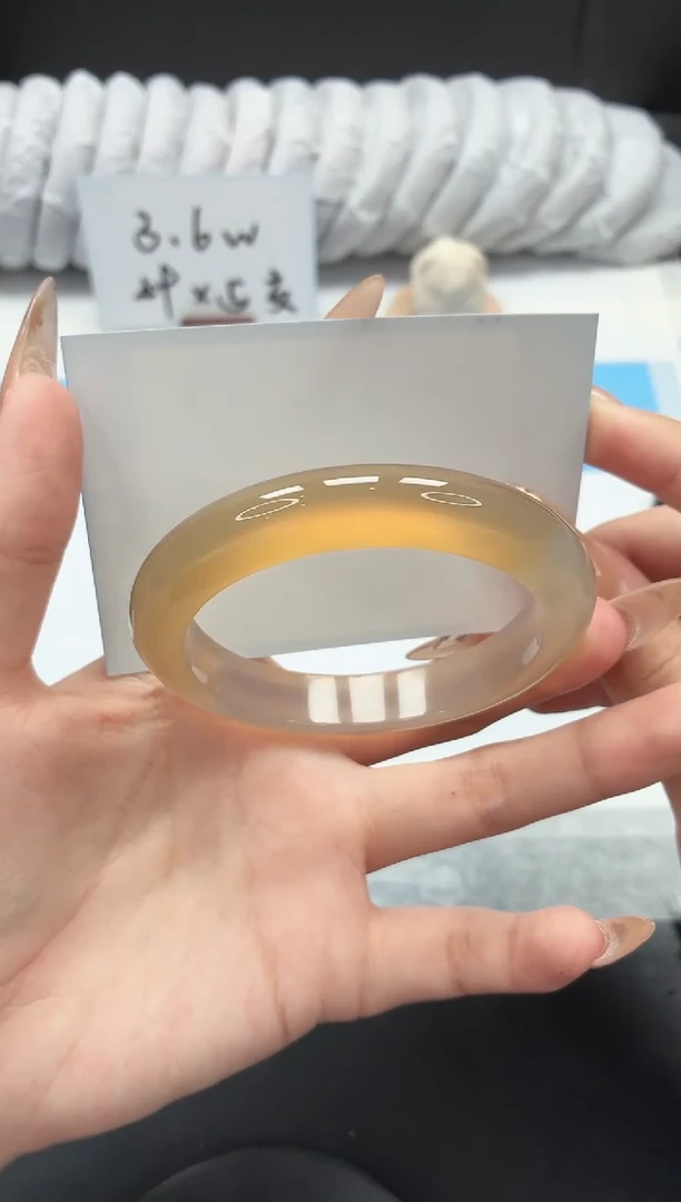 石英质玉手镯未镶嵌155/香槟59.3
