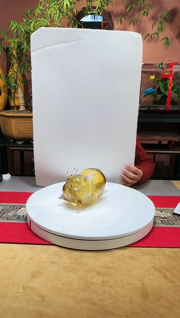 【闪购商品】琉璃手工艺品摇摇猪