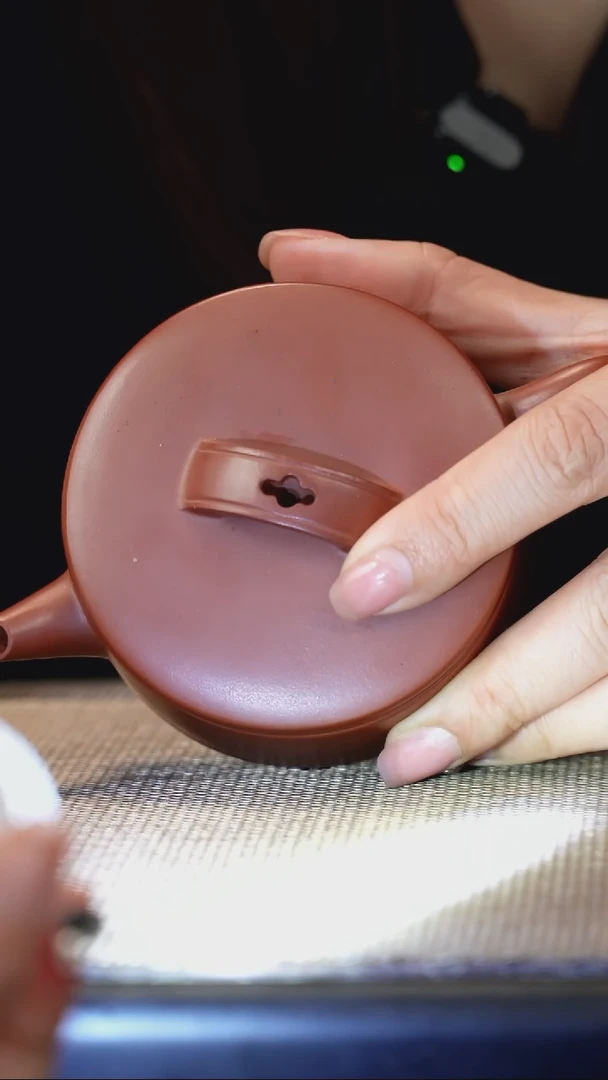 茶壶紫砂生砂汉瓦150cc