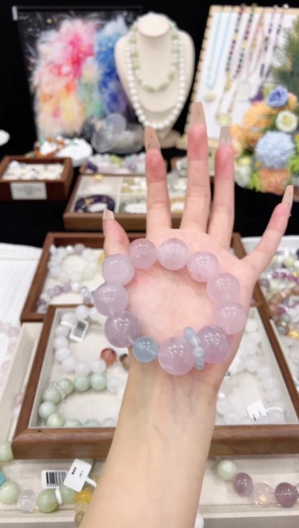 水晶手链未镶嵌天然水晶 多样性发货发其一 颜色微差