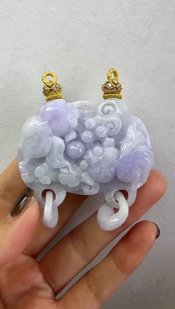 颈饰未镶嵌翡翠国风翡翠