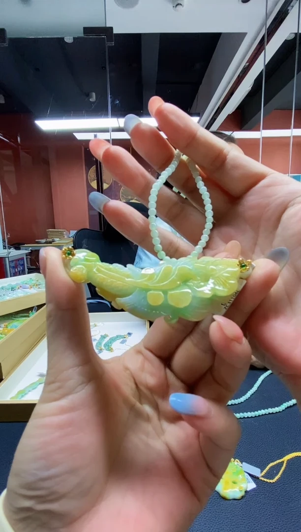 颈饰未镶嵌翡翠翡翠吊坠