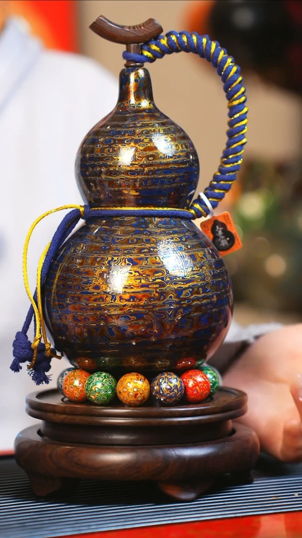 【闪购商品】JW123大师姐臻选非遗大漆酒葫芦