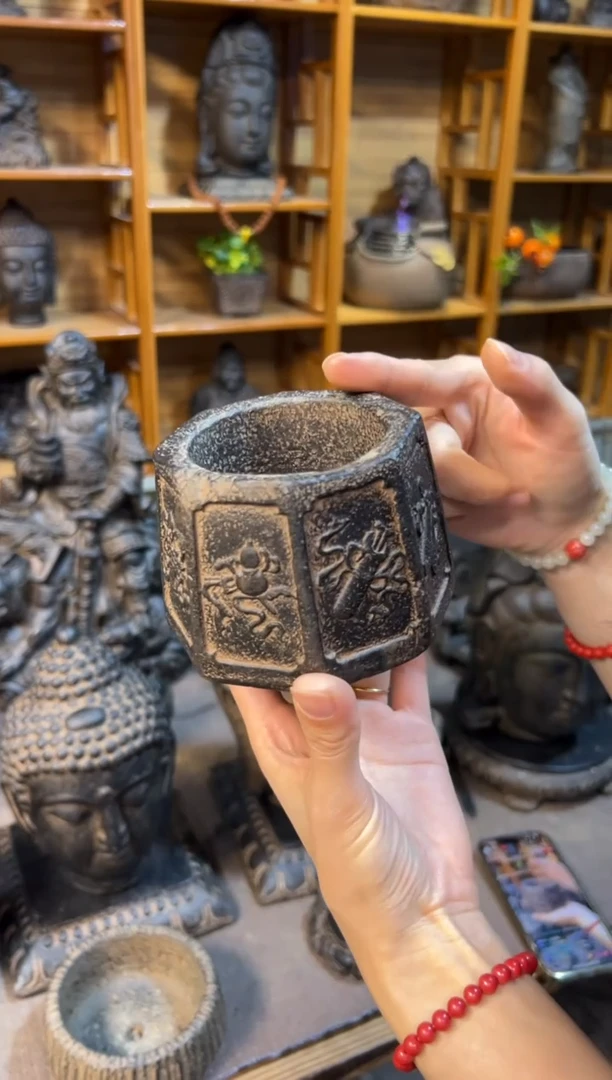 陶土【火山泥】八宝井