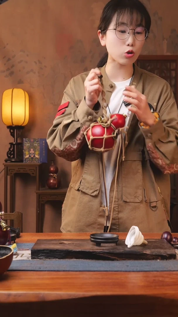 【闪购商品】111号精品大漆葫芦防腐防渗装水茶酒