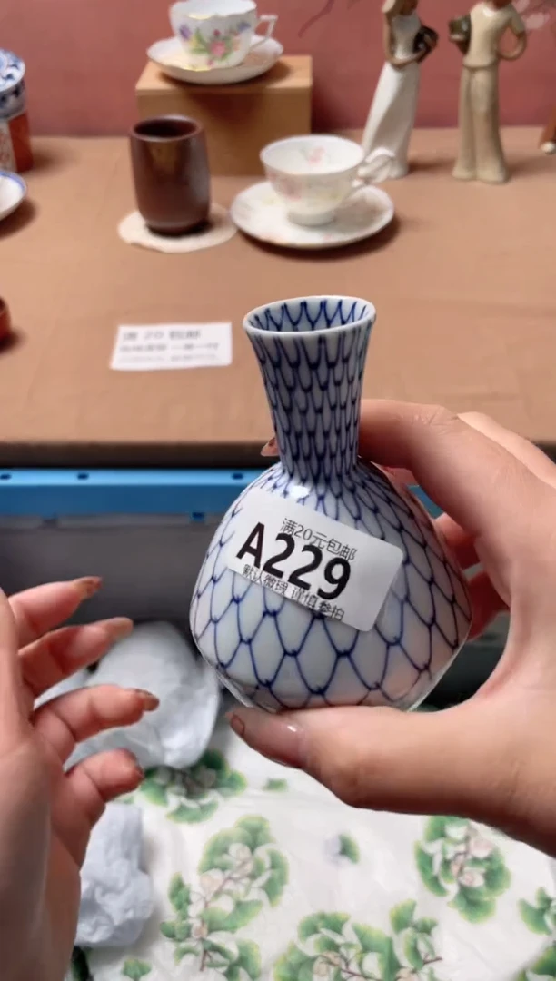 瓷片玛****创瓷器瓷器A229