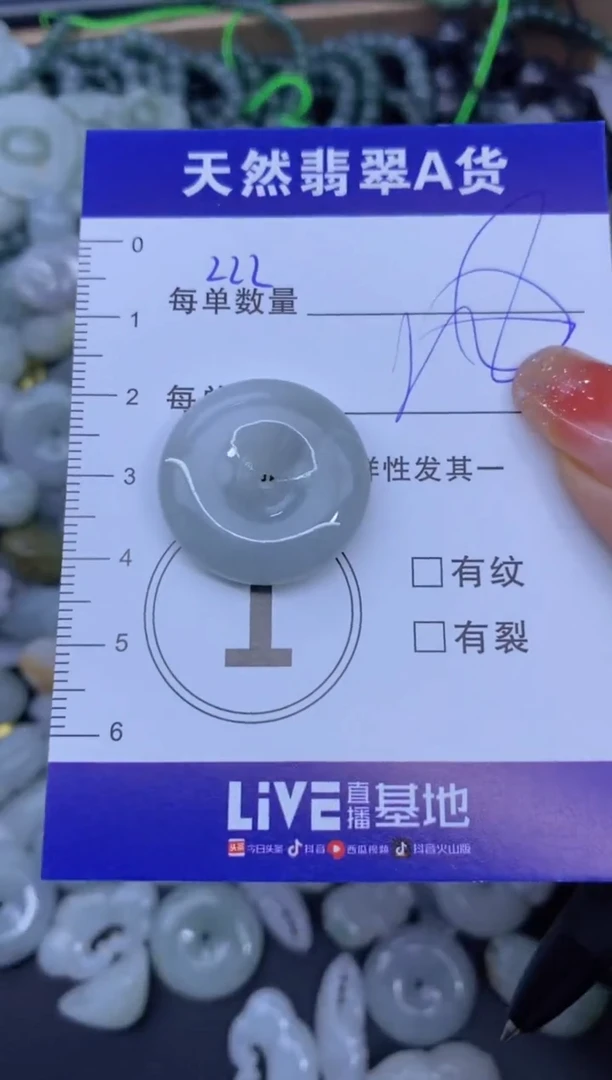 颈饰未镶嵌翡翠天然翡翠A货批量多样性发一件