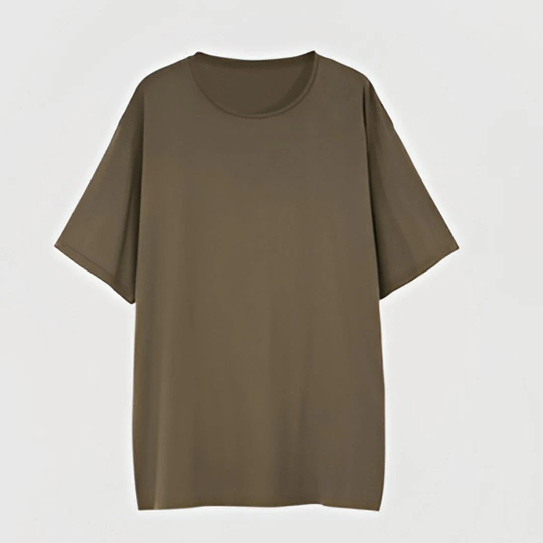 【茉舍】YEARLY PLAN 休闲短袖T恤纯棉松弛舒适P5BTEE2263-600