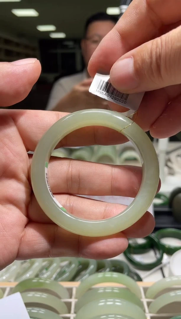 未镶嵌手镯和田玉52-53圈口 0020