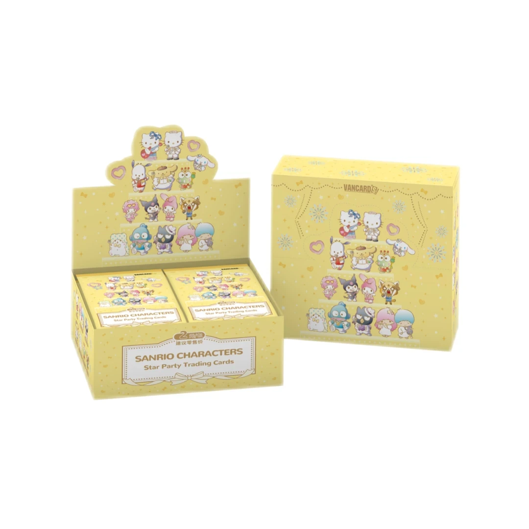 【Luk·非酋浮浮】万画云游三丽鸥家族萌星派对萌趣包-收藏卡牌