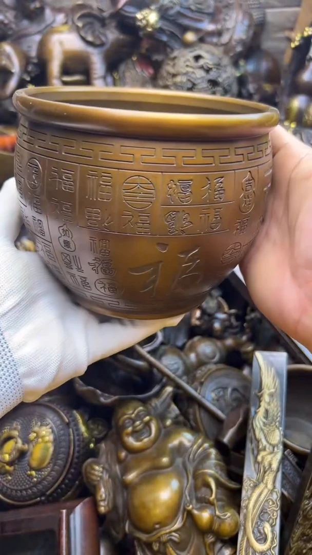 精美铜器，点击下单