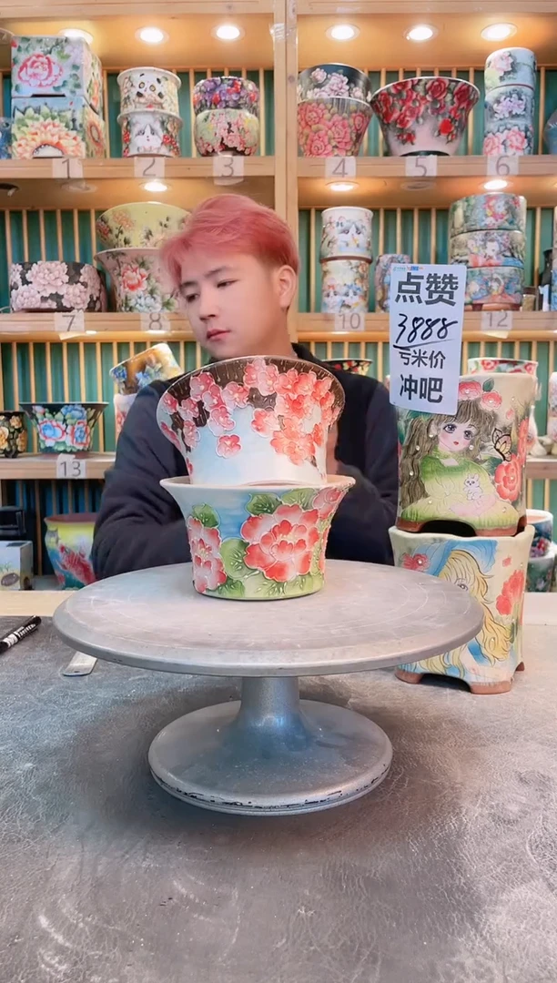 瓷片默认微瑕一物一拍1023-163-2个