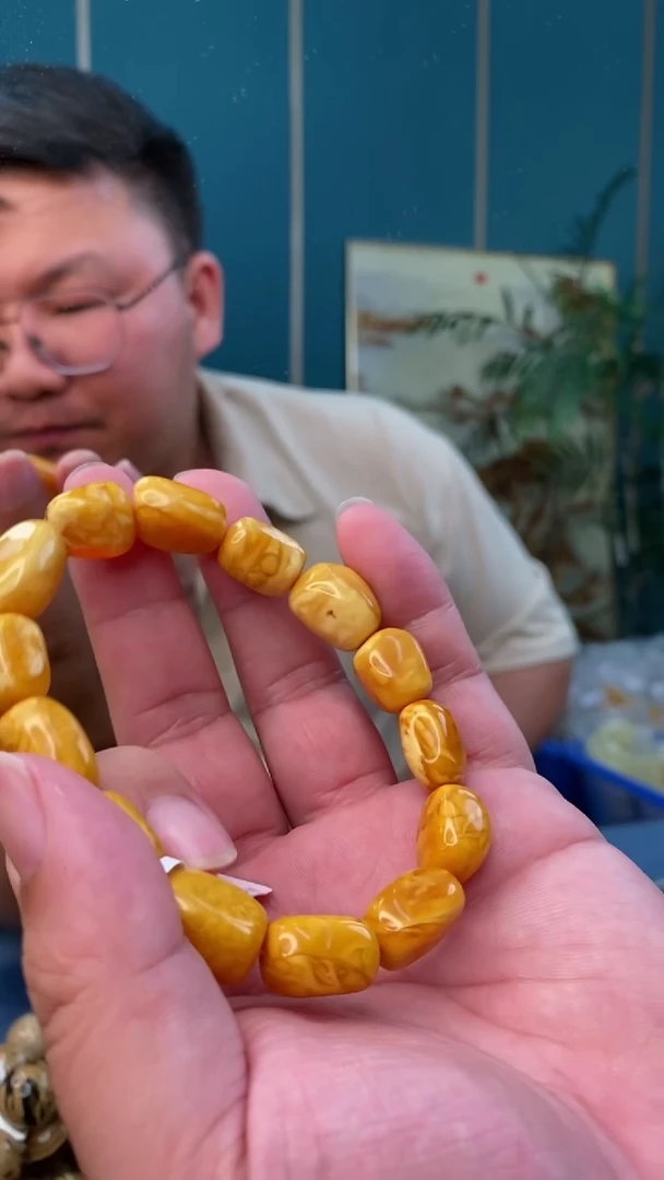 未镶嵌琥珀裸石5/30-GM-#123